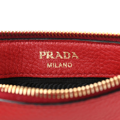 Prada Vitello Daino Small Belt Bag Rosso 6 of 11