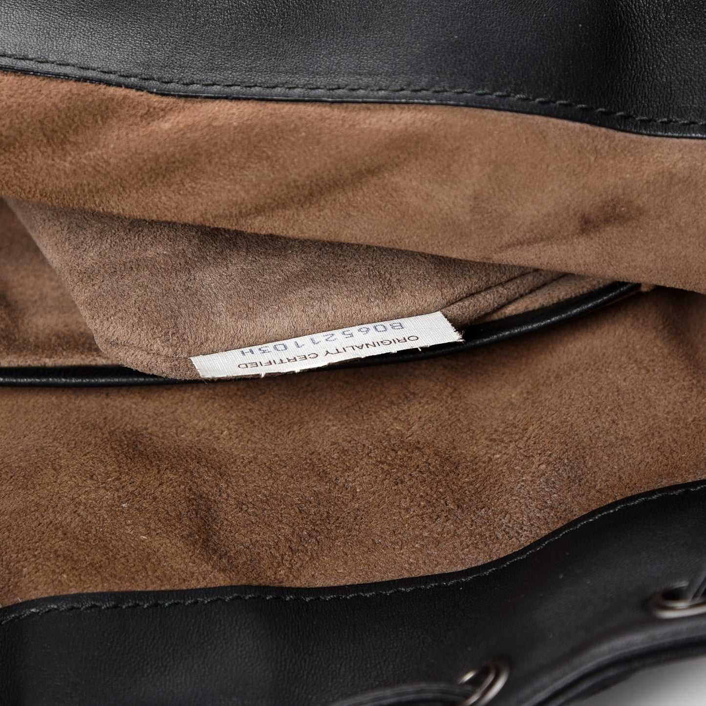 Nappa Intrecciato Backpack Black