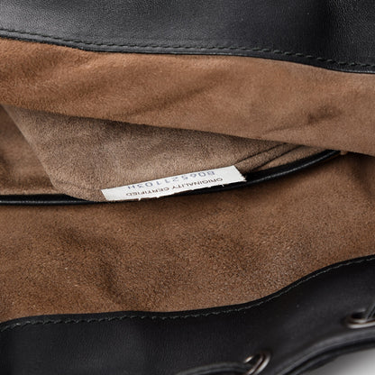 Bottega Veneta Nappa Intrecciato Backpack Black 9 of 10