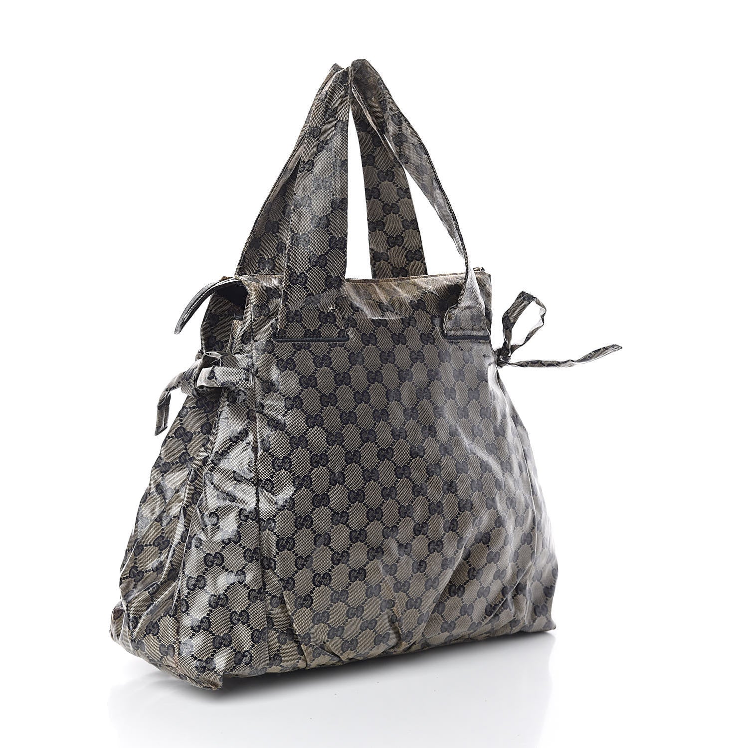 Gucci Crystal Monogram Hysteria Tote Navy Blue 4 of 14