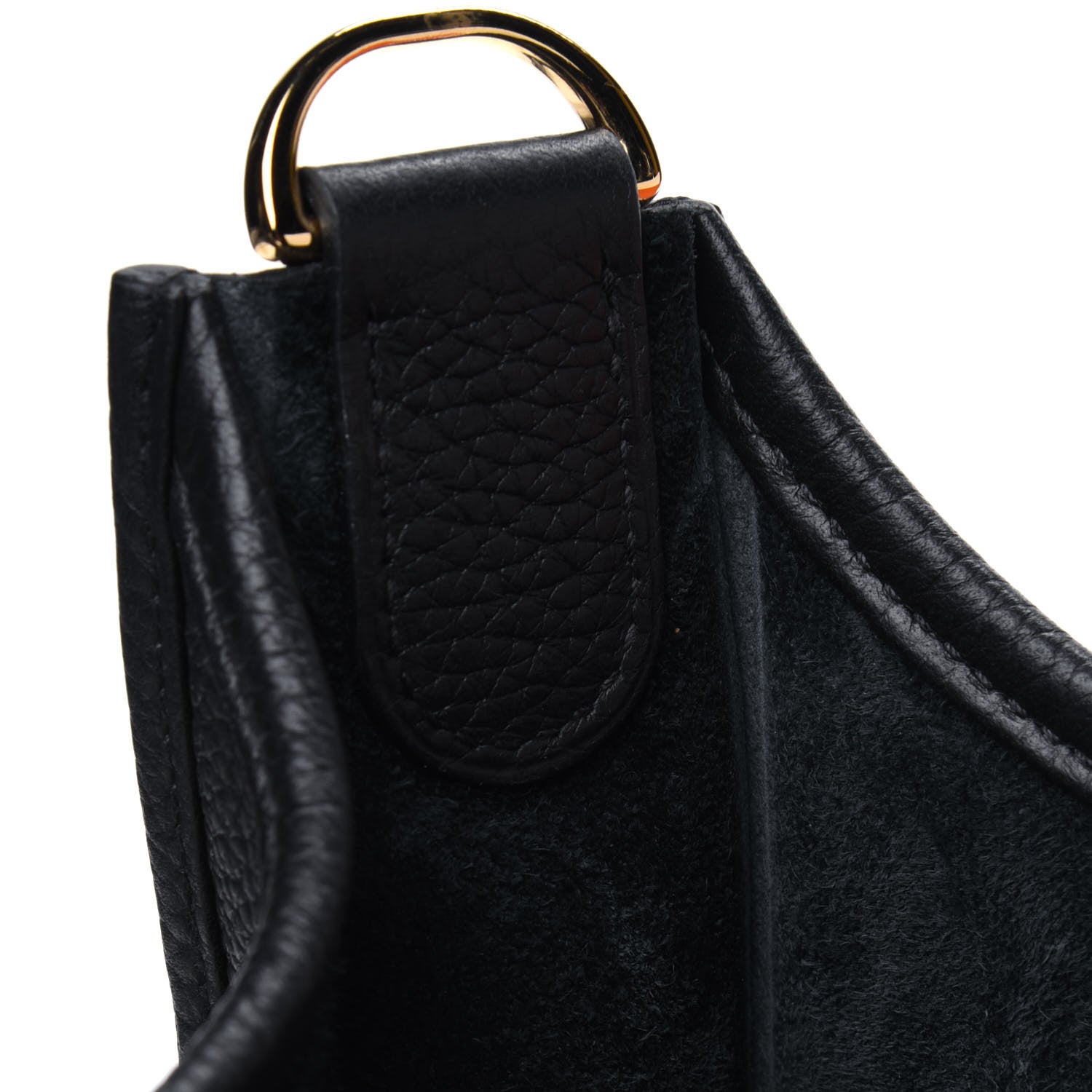 Hermes Taurillon Clemence Evelyne III PM Black 8 of 12