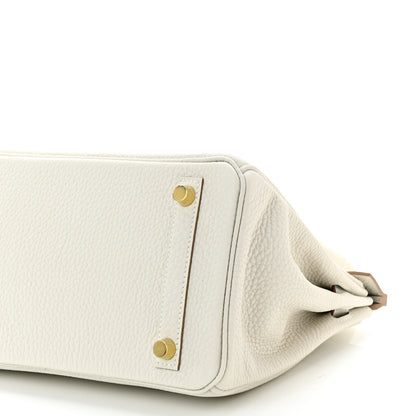 Hermes Togo Birkin 25 Gris Perle 10 of 11