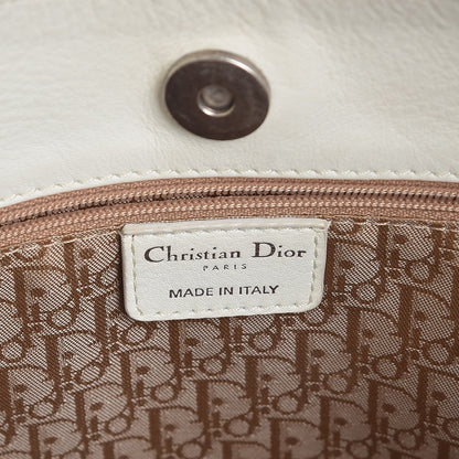 Christian Dior Calfskin Ethnic Hobo White 6 of 11