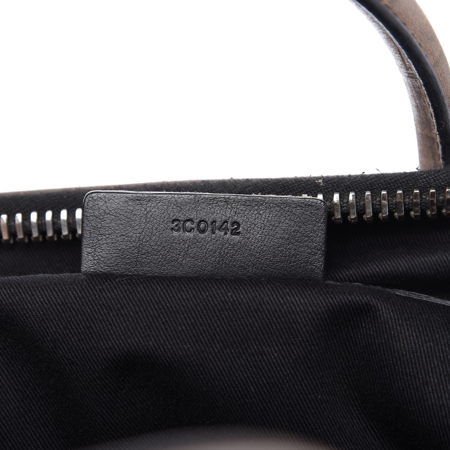 Givenchy Nubuck Crocodile Embossed Medium Antigona Washed Black 9 of 10