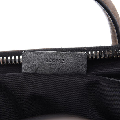 Givenchy Nubuck Crocodile Embossed Medium Antigona Washed Black 9 of 10