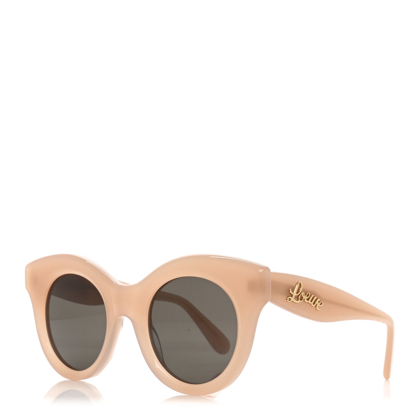 Acetate Round Sunglasses LW40089I Light Pink
