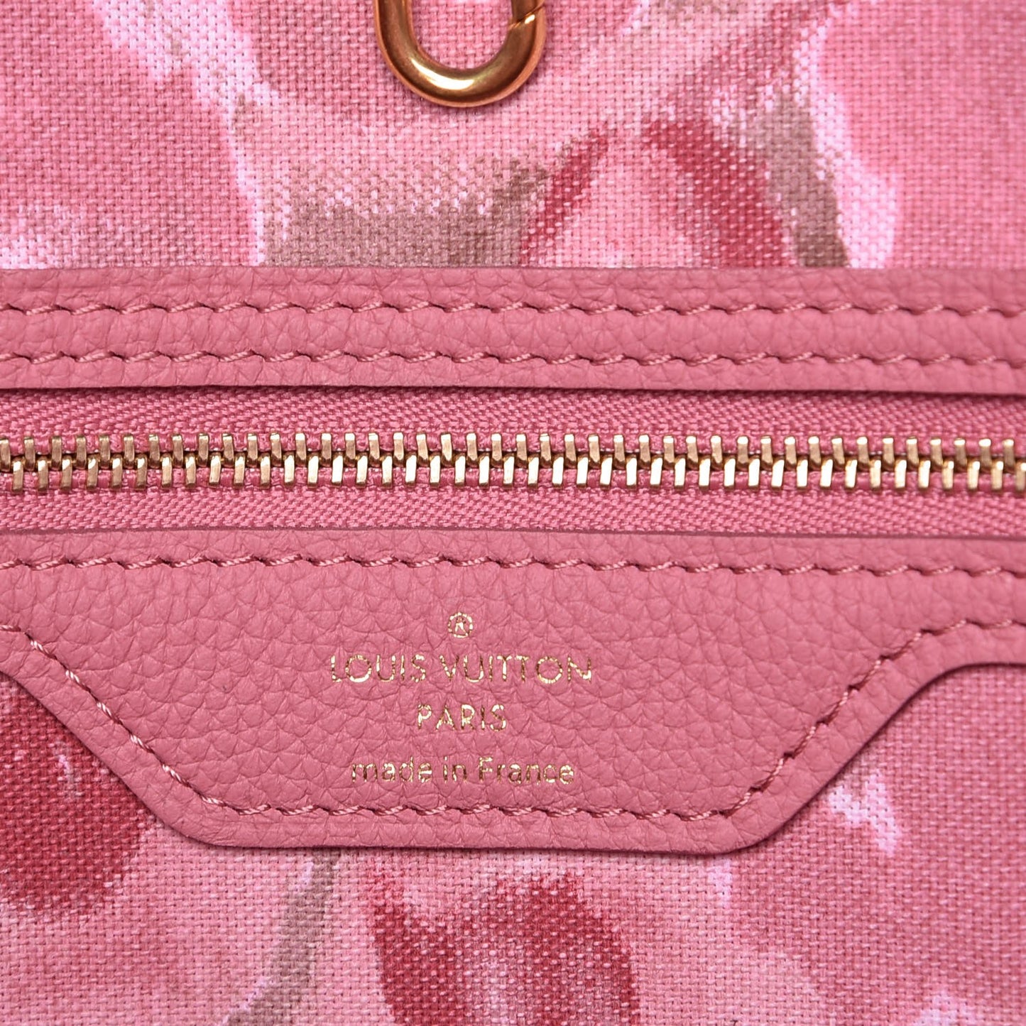 Monogram Articles de Voyage Ikat Neverfull GM Rose Velours