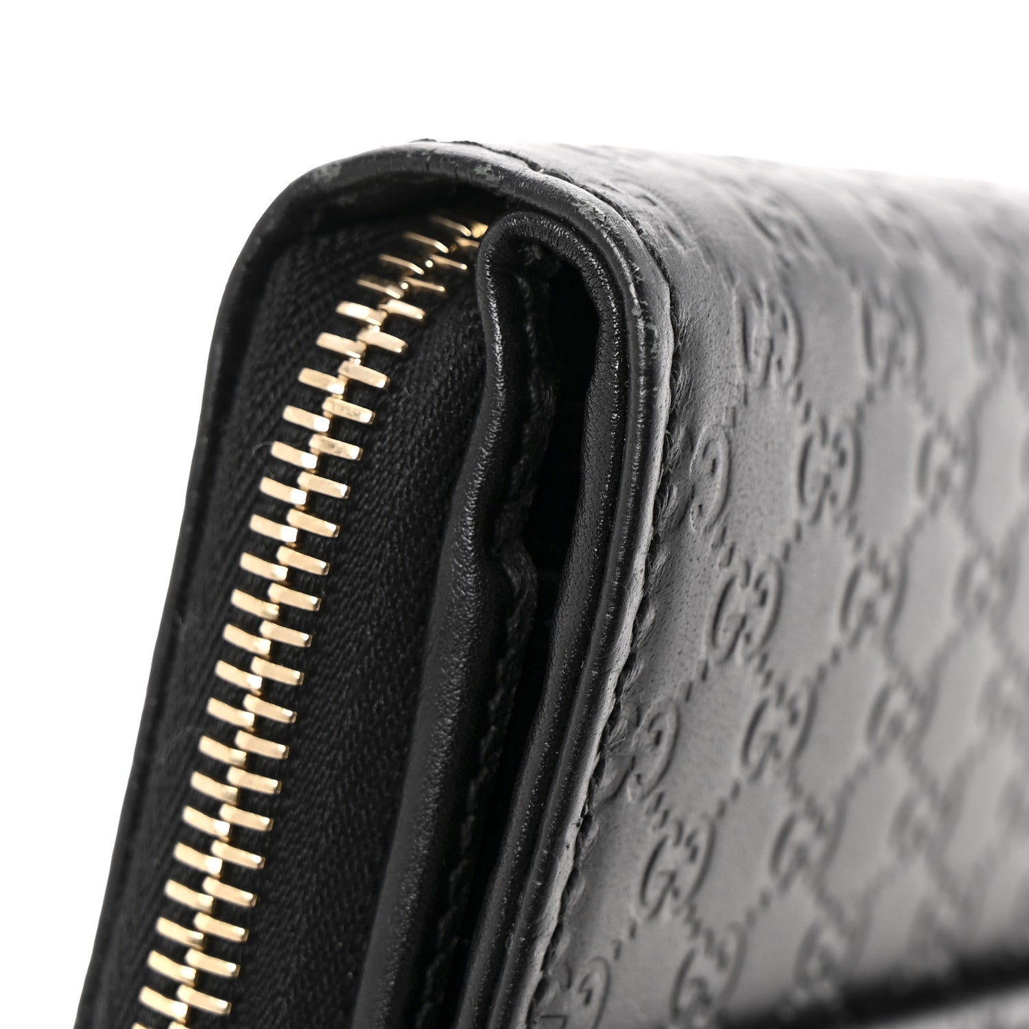 Gucci Soft Microguccissima Continental Zip Wallet Black 10 of 12