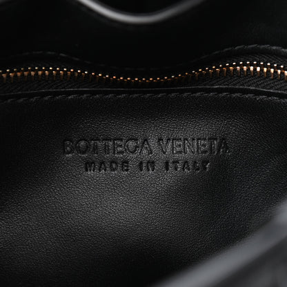 Bottega Veneta Lambskin Maxi Intreccio Padded Chain Cassette Crossbody Bag Black 6 of 9