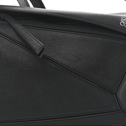 Loewe Calfskin Small Puzzle Bag Black 8 of 11