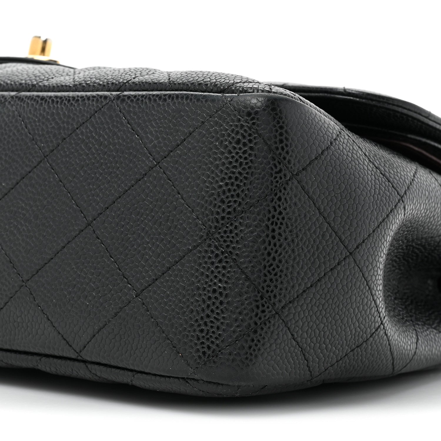Chanel Caviar Quilted Jumbo Double Flap Black 9 of 16