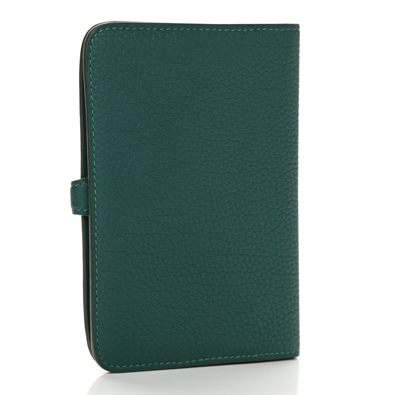 Hermes Togo Dogon Compact Wallet Malachite 3 of 8