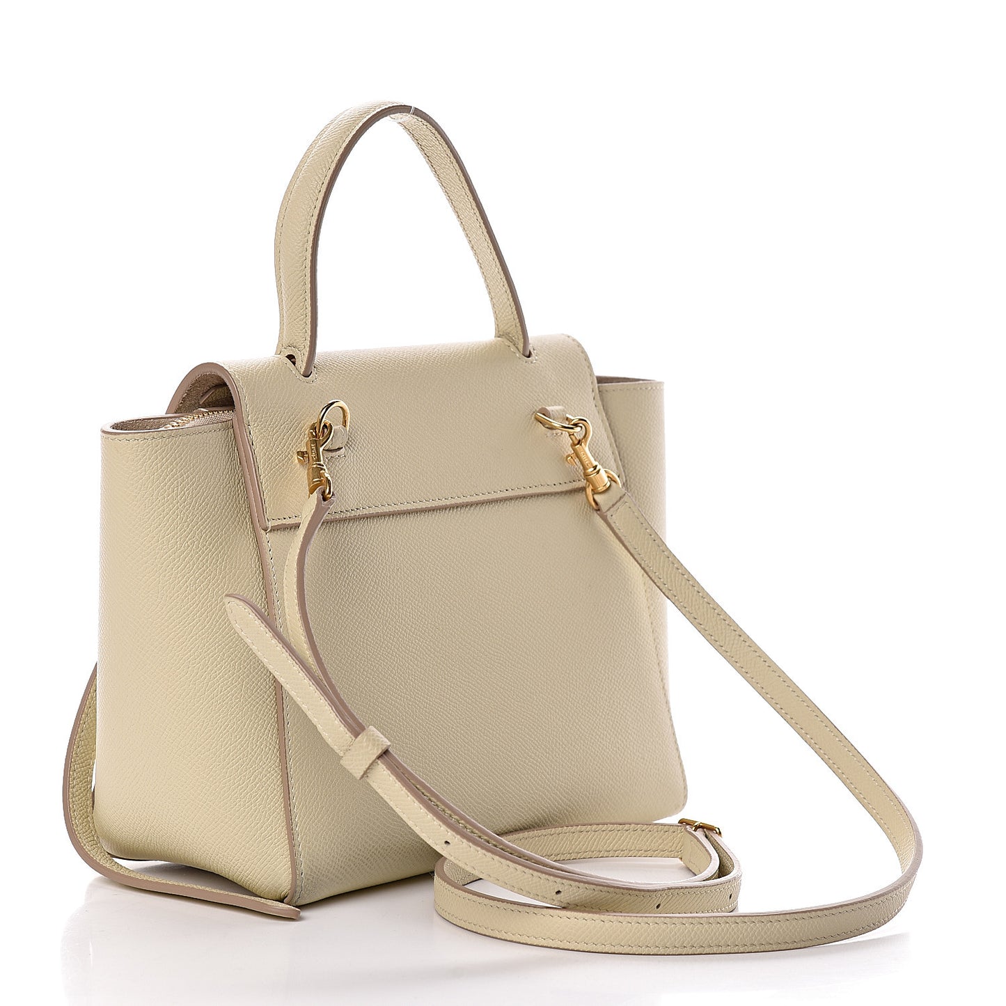 Grained Calfskin Nano Belt Bag Linen