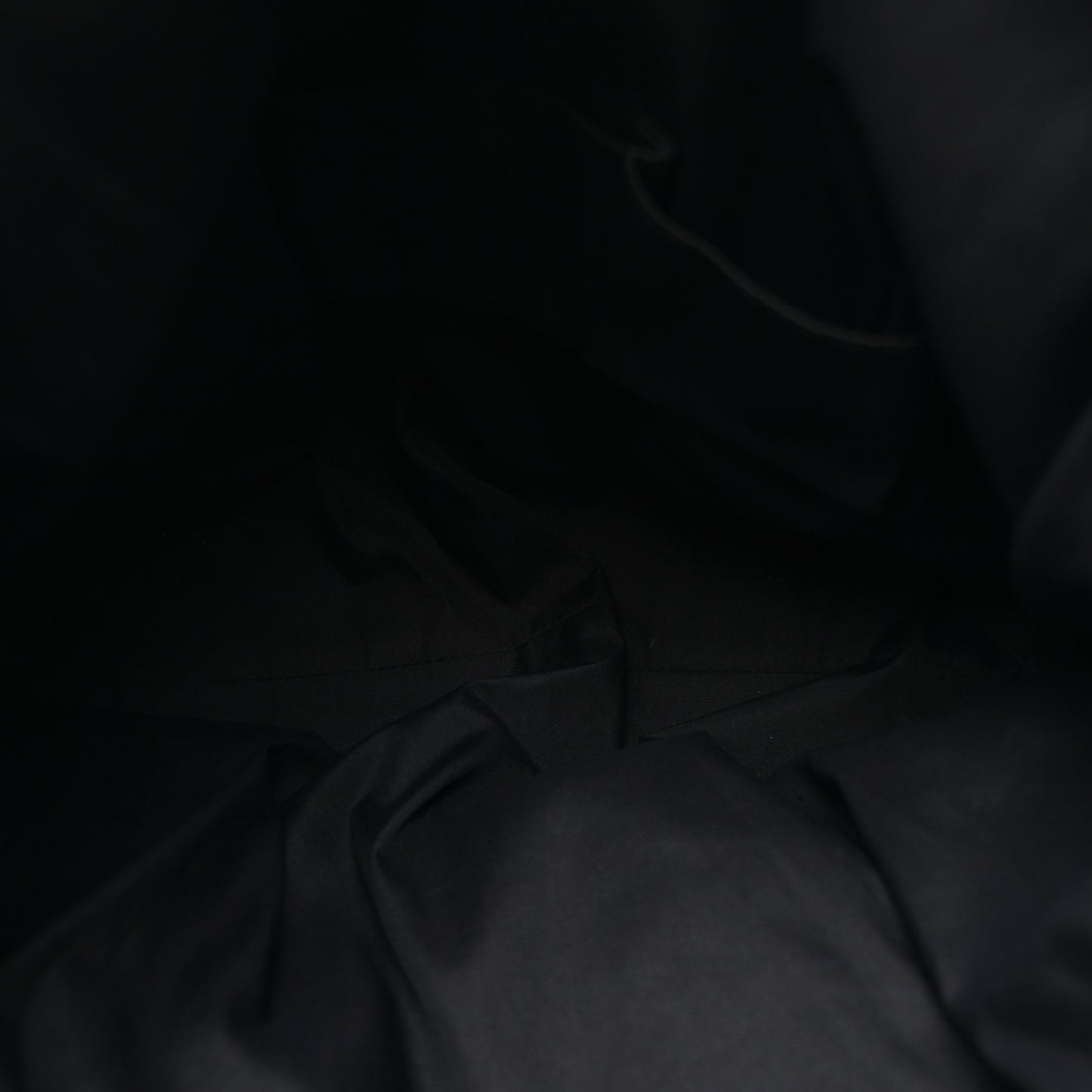 Horsebit Embossed Full Moon Tote Black