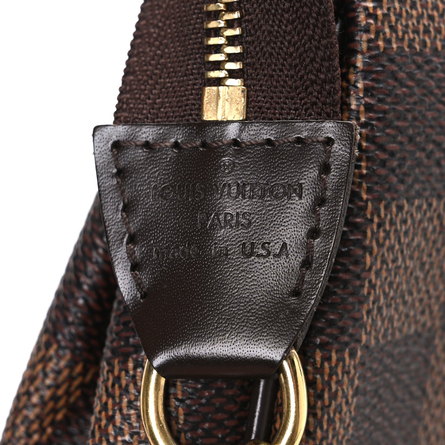 Louis Vuitton Damier Ebene Eva Clutch 6 of 11