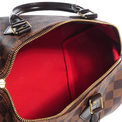 Louis Vuitton Damier Ebene Speedy 30 7 of 8