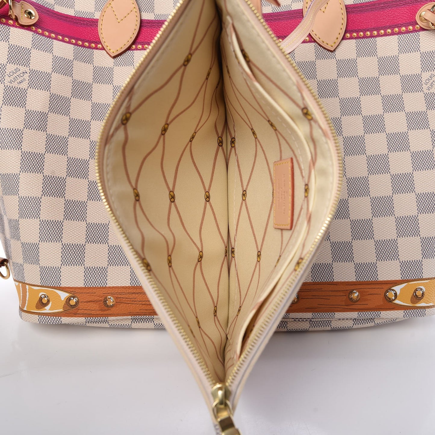 Damier Azur Summer Trunks Hawaii Neverfull MM