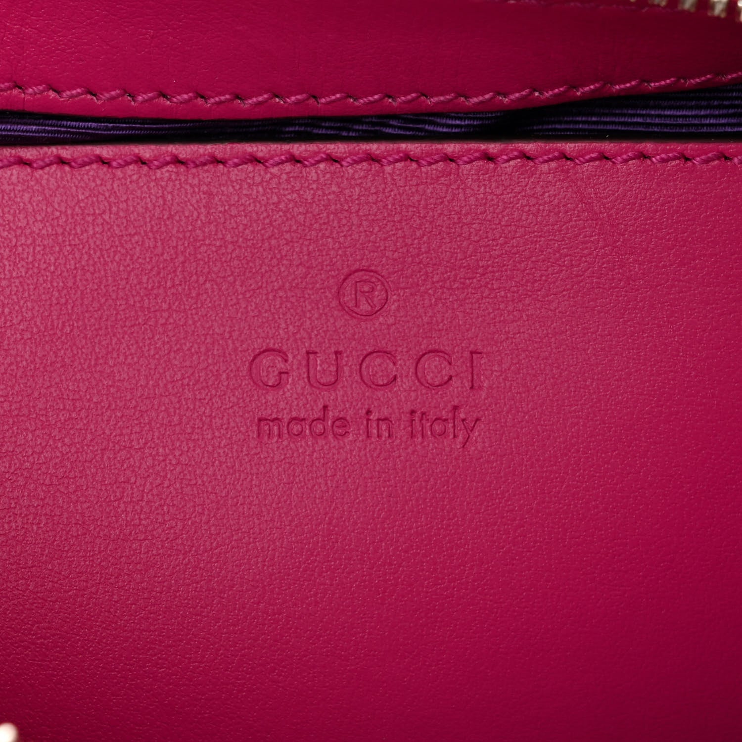 Gucci Nylon Calfskin Enamel GG Matelasse Chain Handbag Lovely 6 of 11