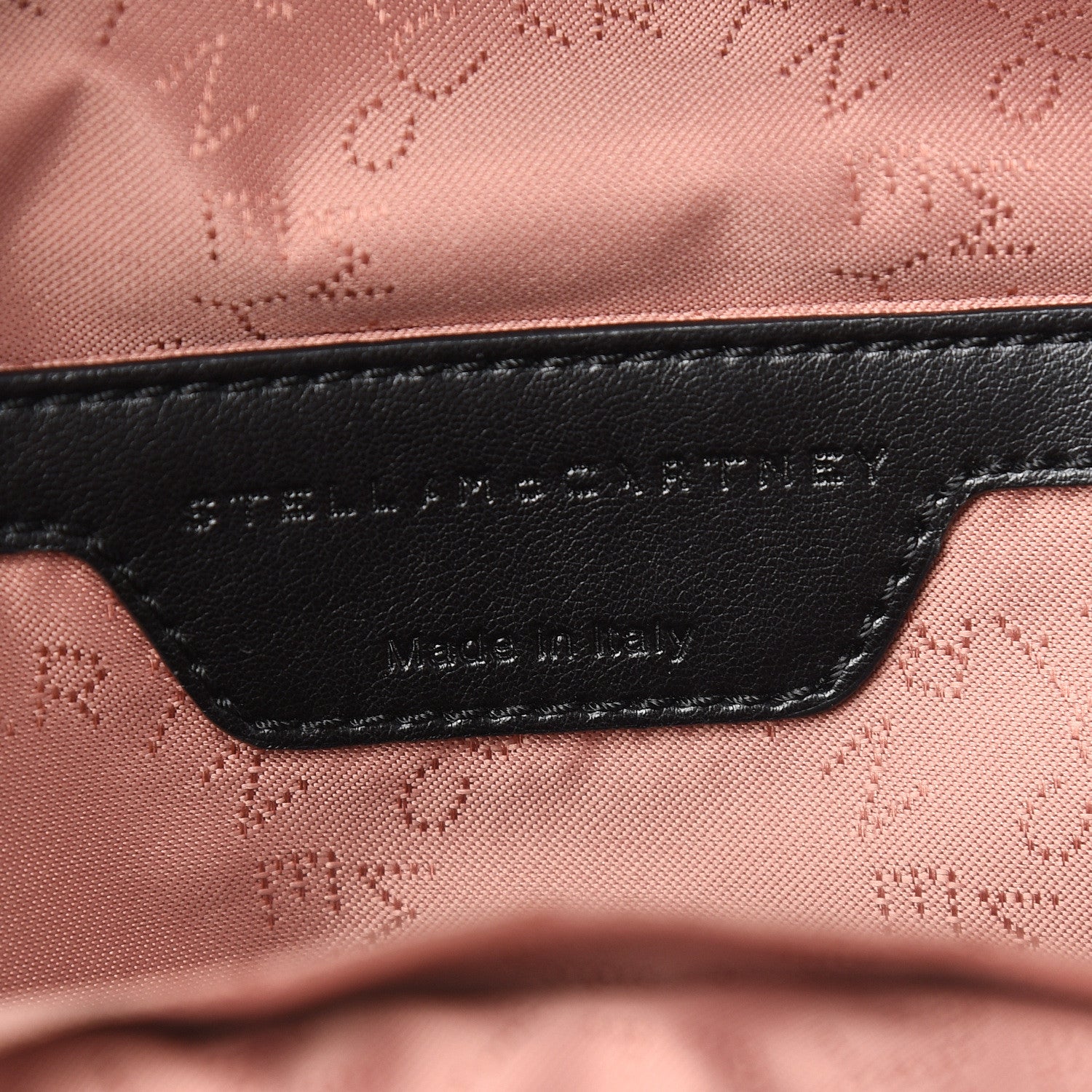 Stella McCartney Shaggy Deer Mini Falabella Backpack Black 5 of 7