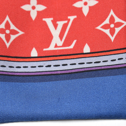 Louis Vuitton Silk Monogram Superstition Bandeau Black 4 of 4
