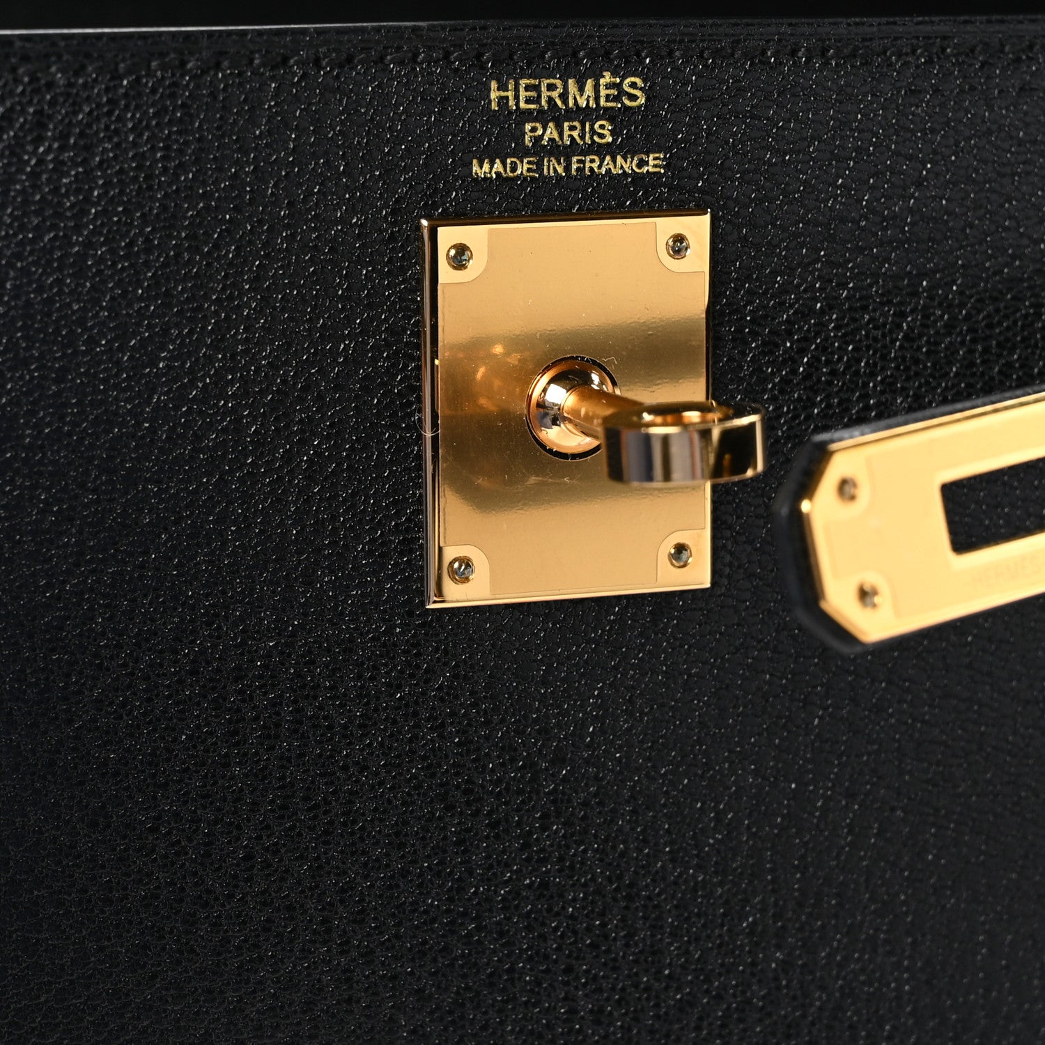 Hermes Chevre Chamkila Kelly Elan Black 6 of 11