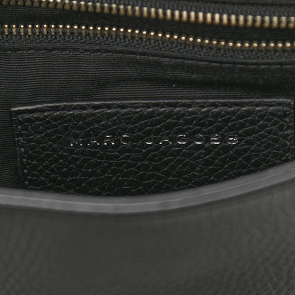Marc Jacobs Calfskin Print Nomad Patchwork Saddle Bag Black Multicolor 5 of 10