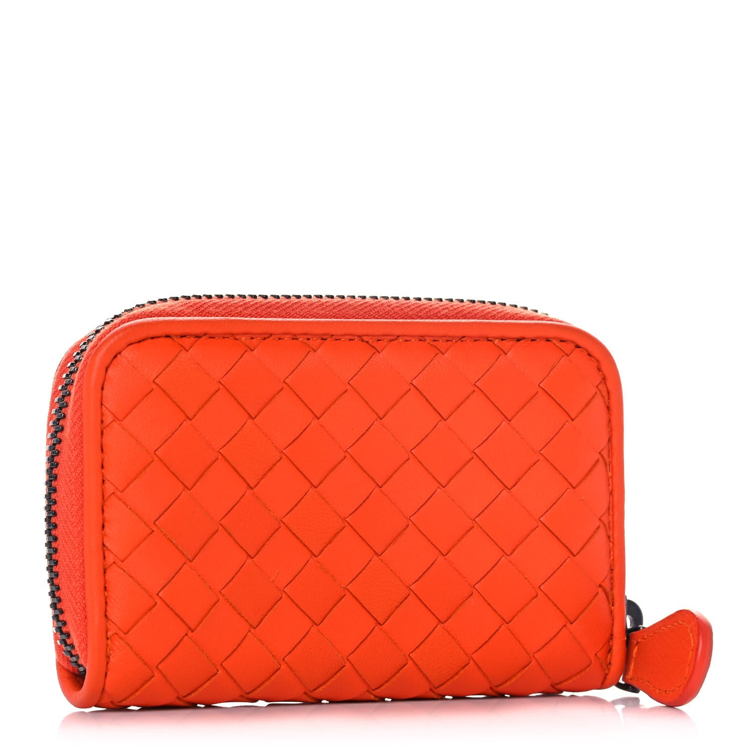 Bottega Veneta Nappa Intrecciato Zip Around Coin Purse 3 of 10