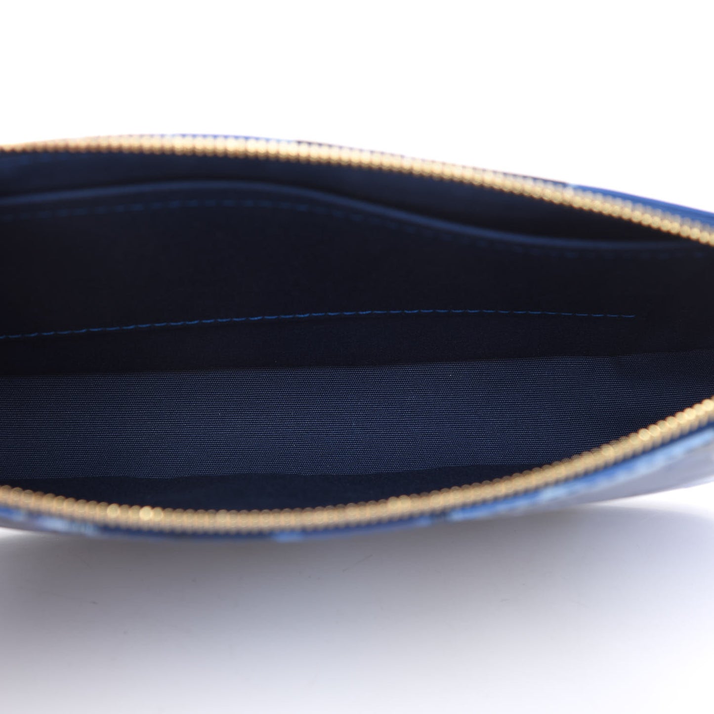 Vernis Ikat Pochette Accessories NM Grand Blue