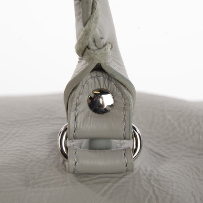 Balenciaga Matte Goatskin Rubber Covered Classic Hardware Mini Twiggy Gris Glace 5 of 9