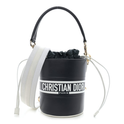Christian Dior Calfskin Small Dior Vibe Bucket Blue 1 of 10