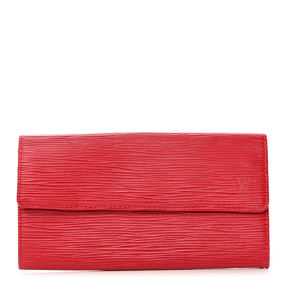 Louis Vuitton Epi Sarah Wallet Castillan Red 1 of 6
