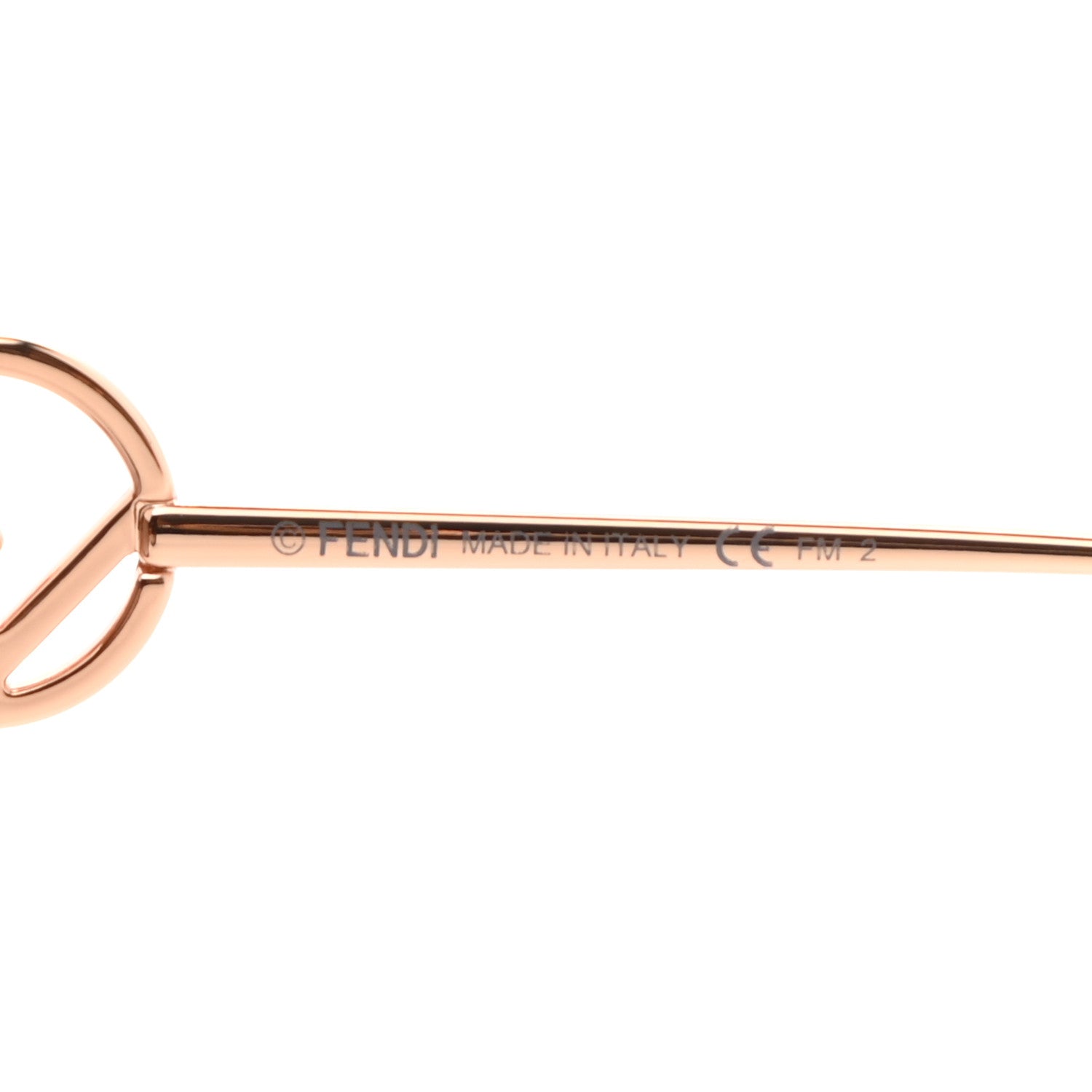Fendi Acetate Metal F is Fendi FF Square Cat Eye Sunglasses FF 0408/S Havana 6 of 7
