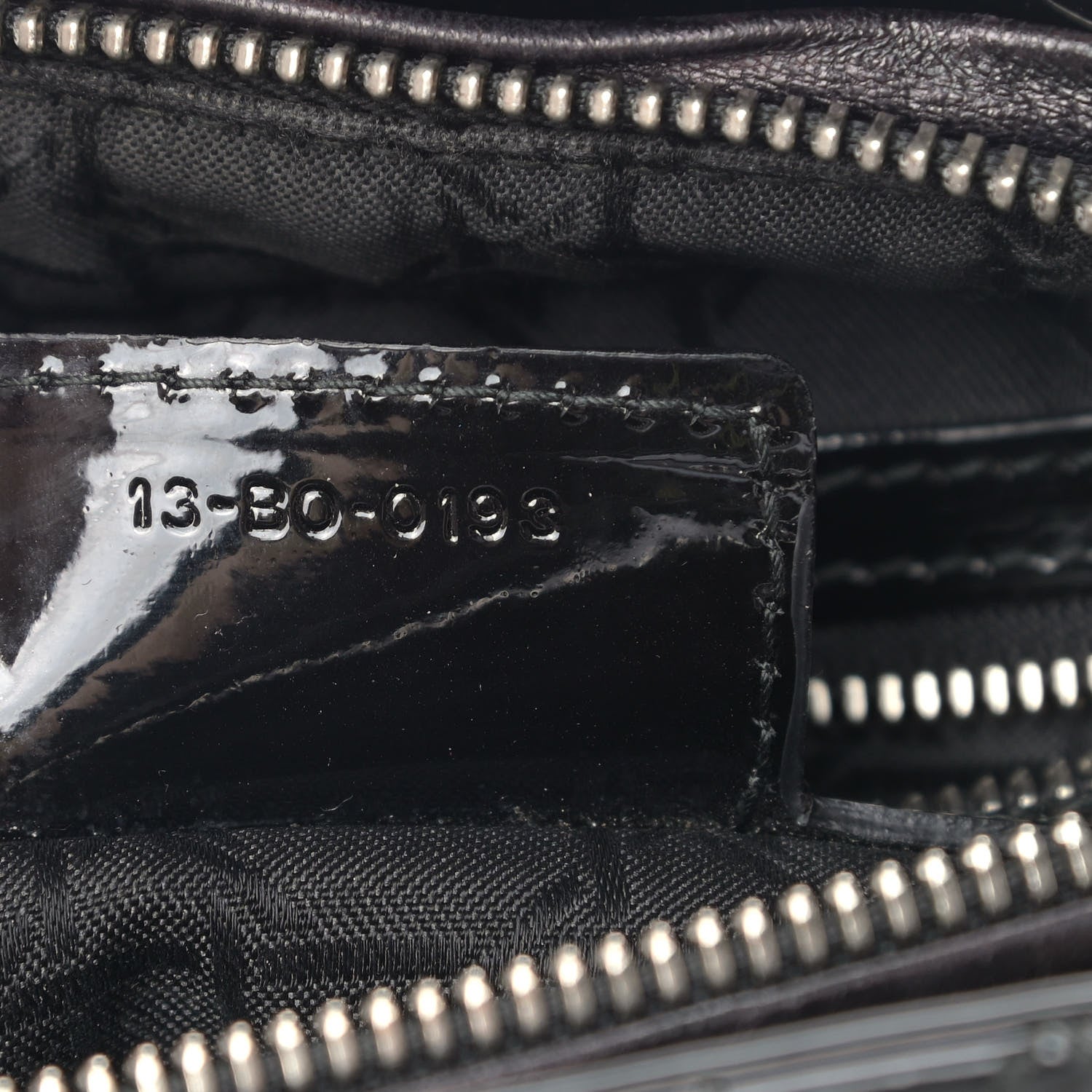 Christian Dior Patent Cannage Medium Lady Dior Black 8 of 12