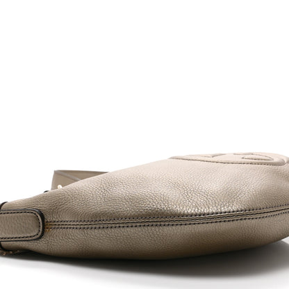 Gucci Pebbled Calfskin Small Soho Hobo Fango 10 of 11