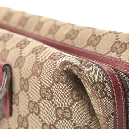 Gucci Monogram Small Boston Red 15 of 16