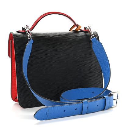 Louis Vuitton Epi Neo Monceau Black Coquelicot Blue Roi Safran 3 of 11