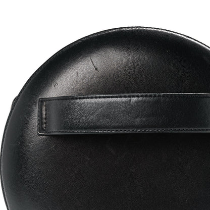 Chanel Lambskin Chain Fringe Round Clutch With Chain Black 11 of 15
