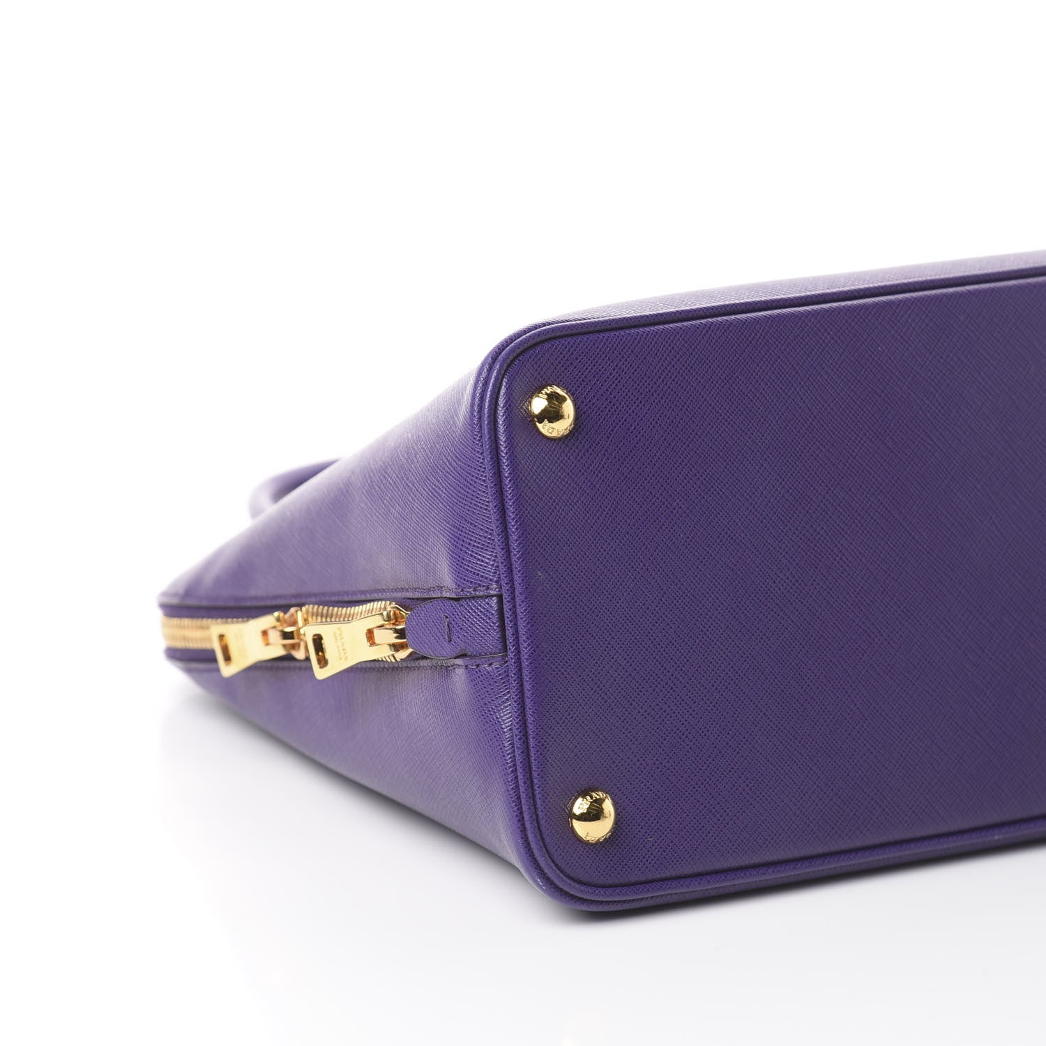 Prada Saffiano Lux Large Promenade Tote Viola 7 of 8