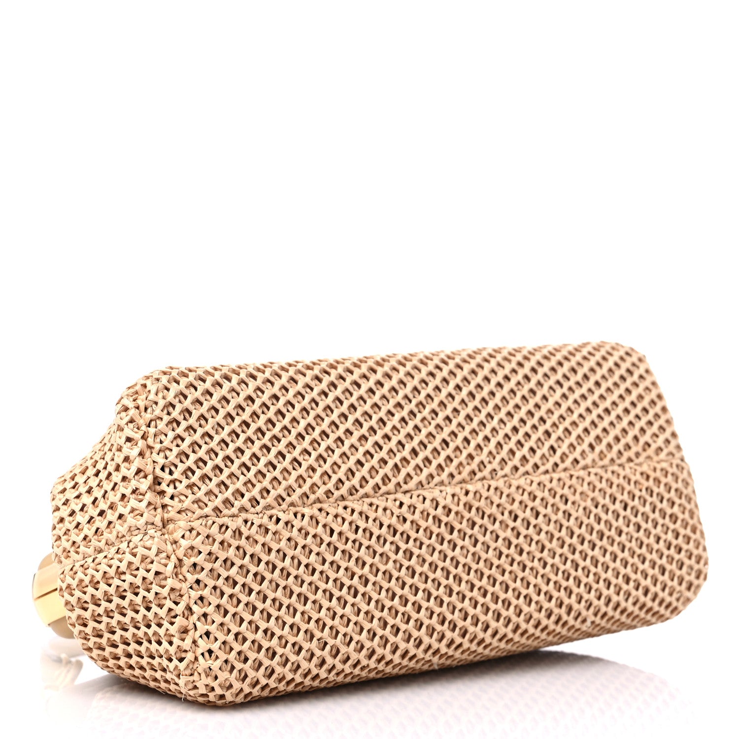 Fendi Raffia Nappa Macrame Small Fendi First Natural Sahara 4 of 10