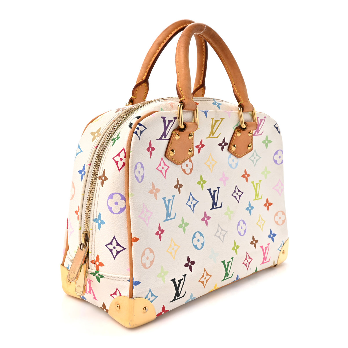 Monogram Multicolor Trouville White
