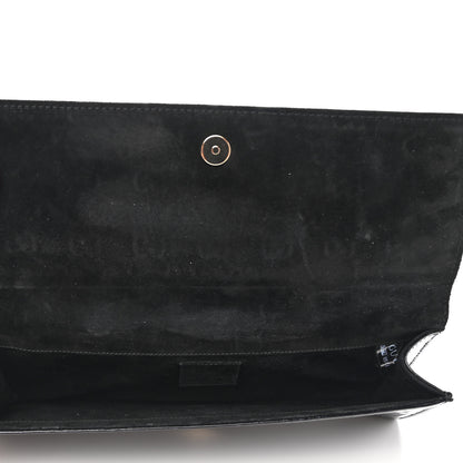 Gucci Patent Microguccissima Small Broadway Clutch Black 5 of 8