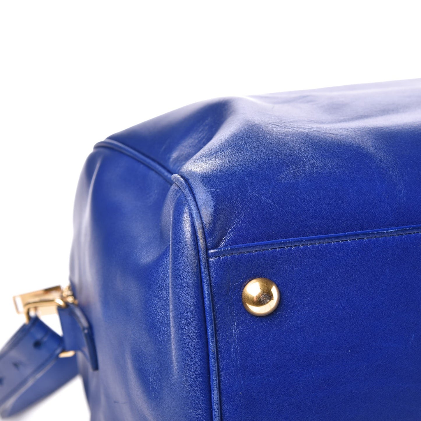 Calfskin Classic Duffle 6 Blue