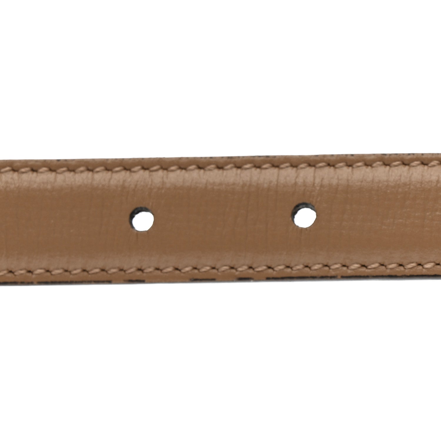 Gucci Azalea Calfskin Enamel Monochrome Double G 20mm Belt 110 44 Camelia 4 of 5