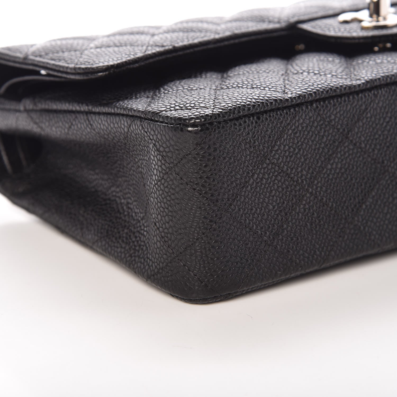 Chanel Caviar Quilted Medium Double Flap Black 5 of 10