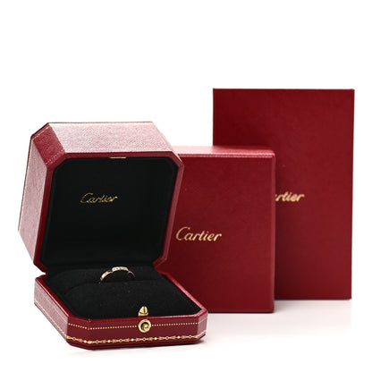 Cartier 18K Yellow Gold Diamond Maillon Panthere Wedding Band Ring 48 4.5 6 of 6