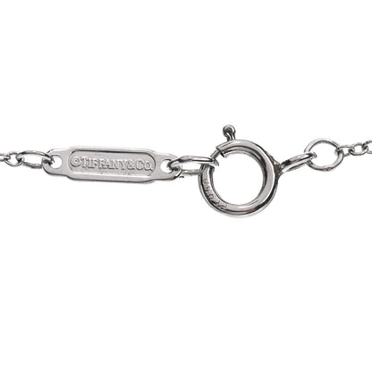 Tiffany Platinum Diamond Schlumberger Lynn Pendant Necklace 4 of 5