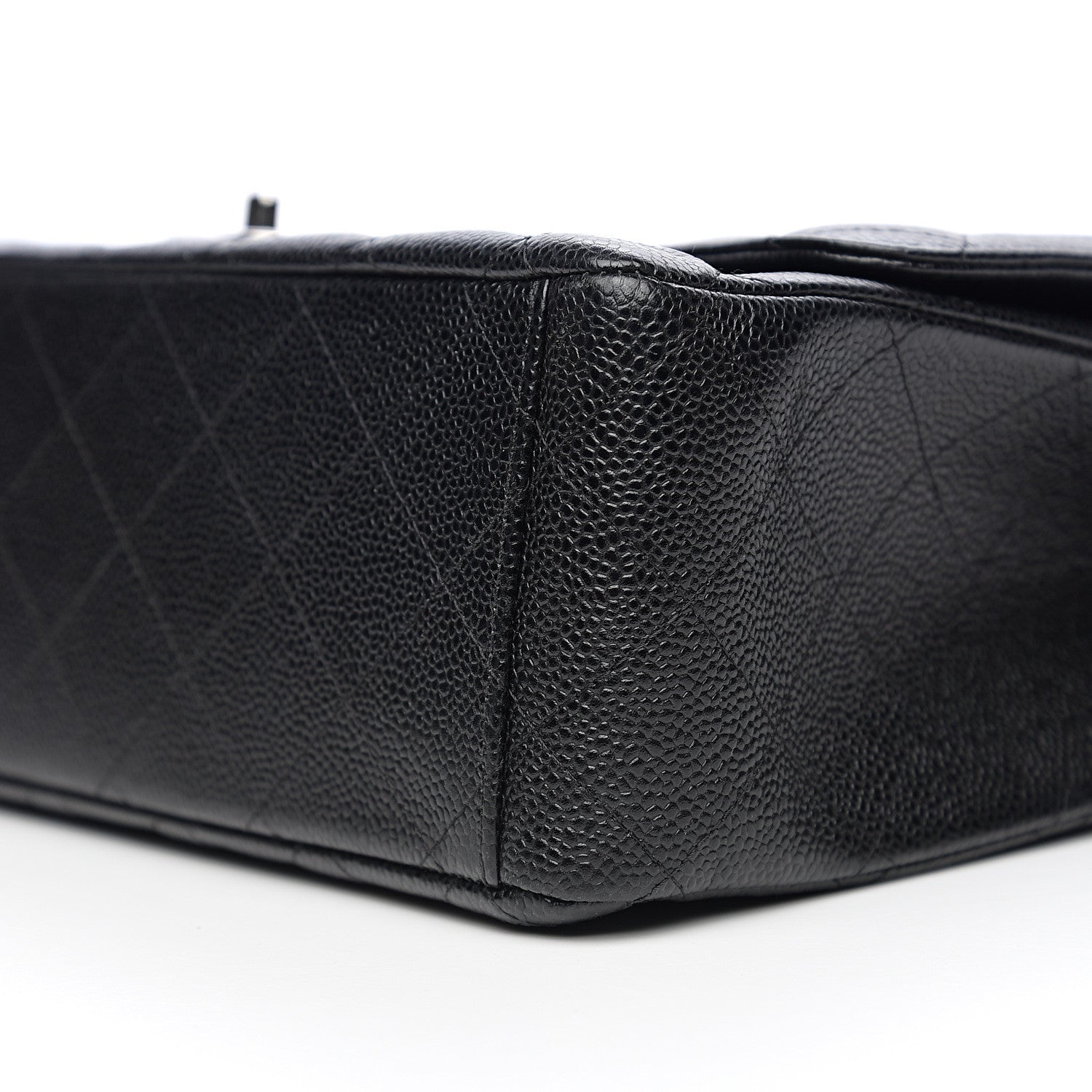 Chanel Caviar Quilted Maxi Double Flap Black 8 of 9