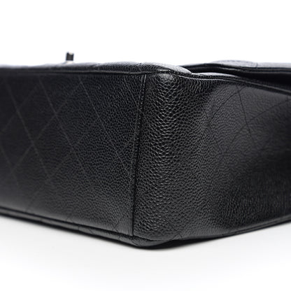 Chanel Caviar Quilted Maxi Double Flap Black 8 of 9