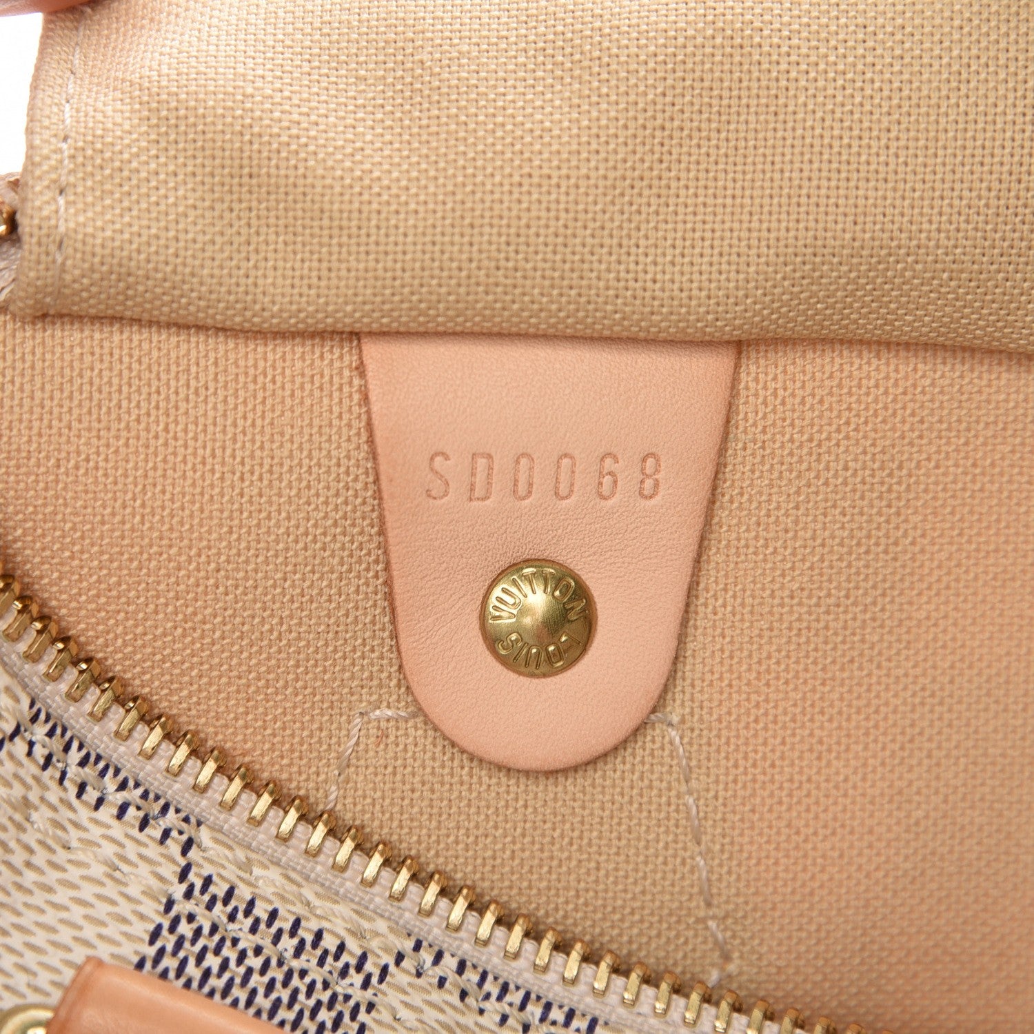 Louis Vuitton Damier Azur Speedy 25 7 of 7