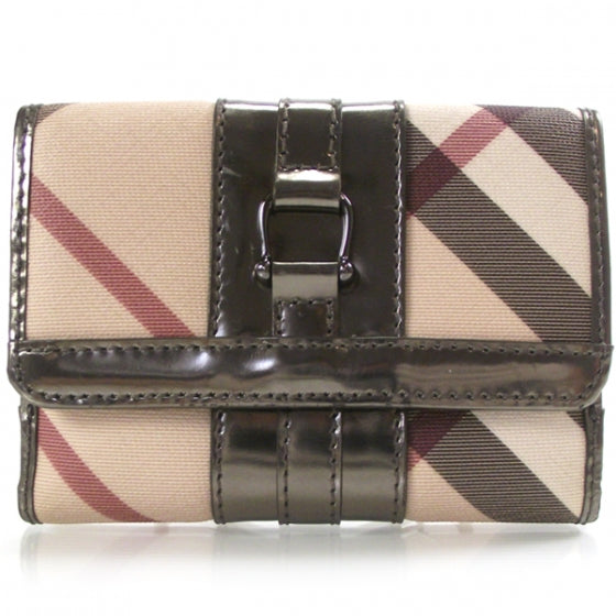 Burberry Nova Check Billfold Wallet 1 of 8